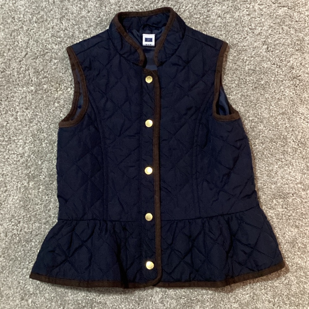 Janie and Jack Quilted Vest - size 5-6